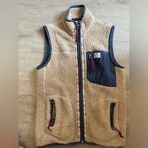 Penfield tan vest size S